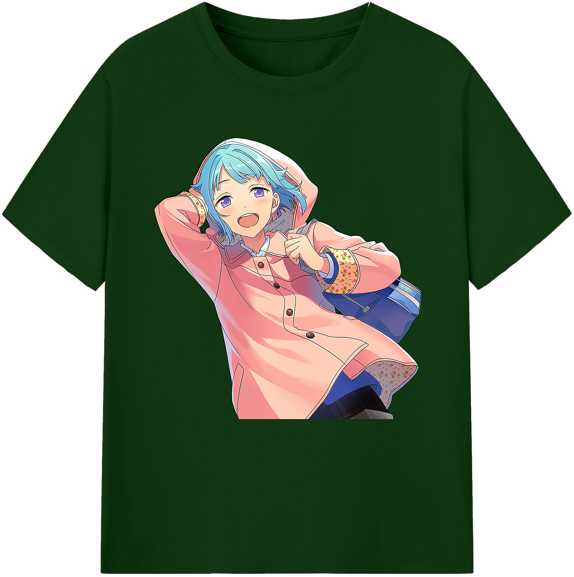 （画像用） あんさんぶるスターズ! Ensemble Stars 綿100％半袖Tシャツ（フロントプリント）